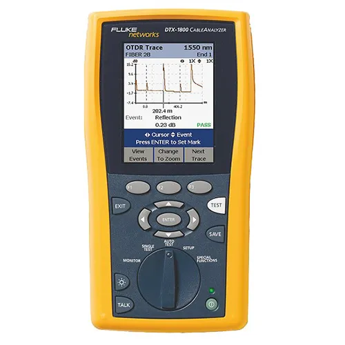Анализатор DTX 1200 CableAnalyzer с модулем DTX-MFM2 (EMEA version) FLUKE Networks