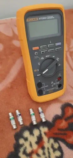 🛍 Предохранитель Fluke multimeter special fuse 10*38MM BUSS DMM-11AR 1000V 11A-2