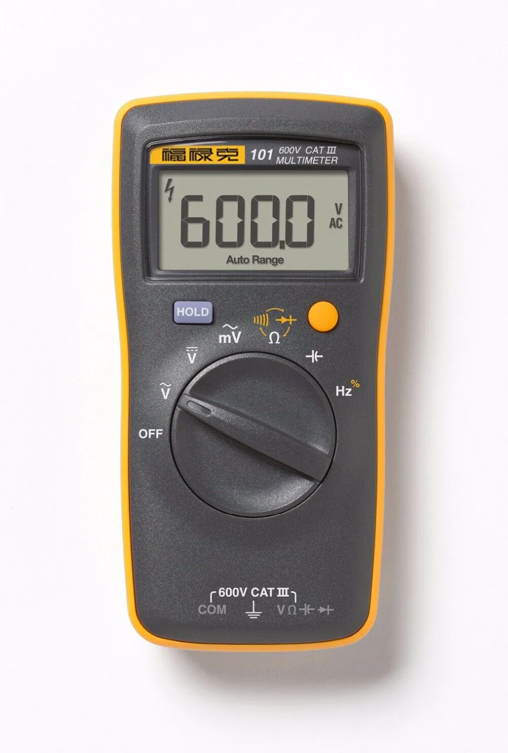 Fluke 101 F101 Digital Basic Pocket Digital Multimeter Meter AC DC Volt Tester