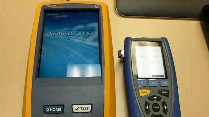 Ideal Signaltek II / NT vs Netscout (Fluke Networks) Onetouch AT G2 Boot Time
