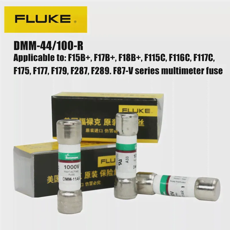 FLUKE мультиметр предохранитель F15B + F17B плавкий сердечник DMM-44 100-R Fluke предохранитель DMM11A (art.: 3920b1df8a3f5)