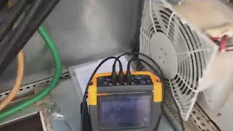 Fluke 438 troubleshoot vfd