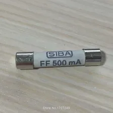 🛍 Универсальный предохранитель Fluke F15B F17B F18B, предохранитель SIBA 6X32mm FF 500mA 1000V, керамический предохранитель, измерительный прибор, предохранитель 6,3x32 мм